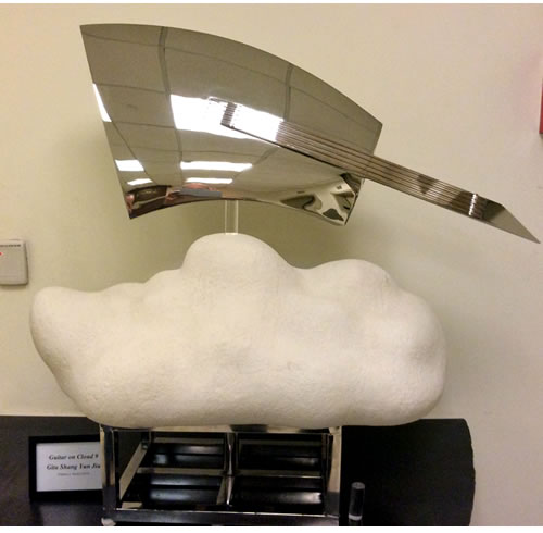 Guitar on Cloud 9 view 4